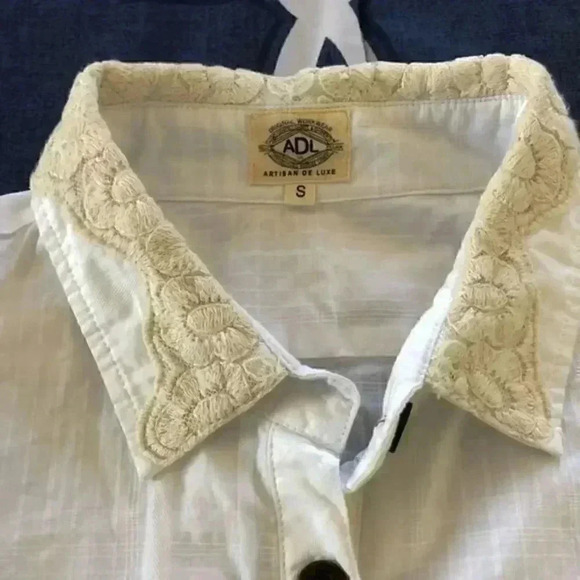 Free People By Artisan‎ De Luxe Buttonfront Shirt - Picture 11 of 15